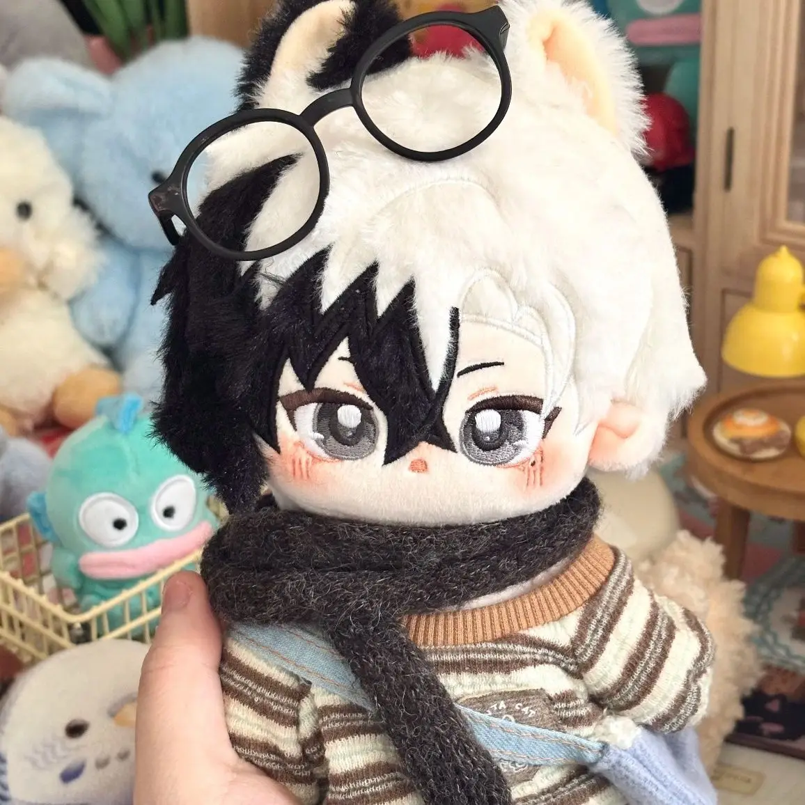 

20cm Game Honkai Star Rail Boothill Figures Kawaii Cosplay Cotton Doll Toys for Children Peluche Gifts