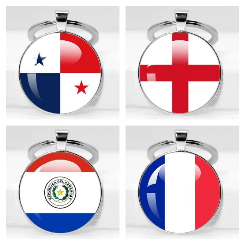 south-africa-mexico-england-panama-argentina-belgium-new-zealand-glass-cabochon-national-flag-25mm-keychain-gift