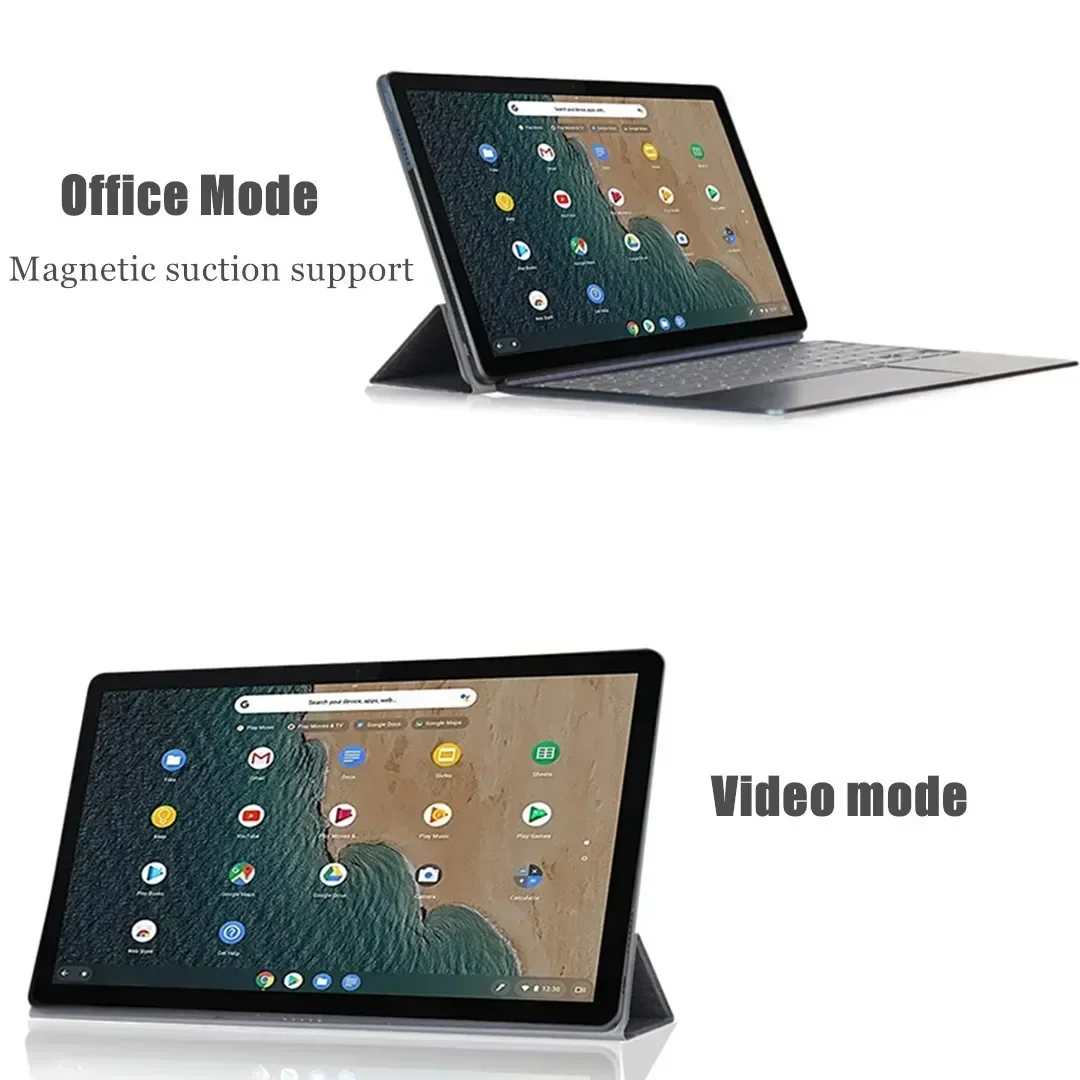 Capa para lenovo ideapad chromebook duet 5 13.3 polegadas caso dobrável magnético proteger escudo para lenovo chromebook duet 5 suporte capa