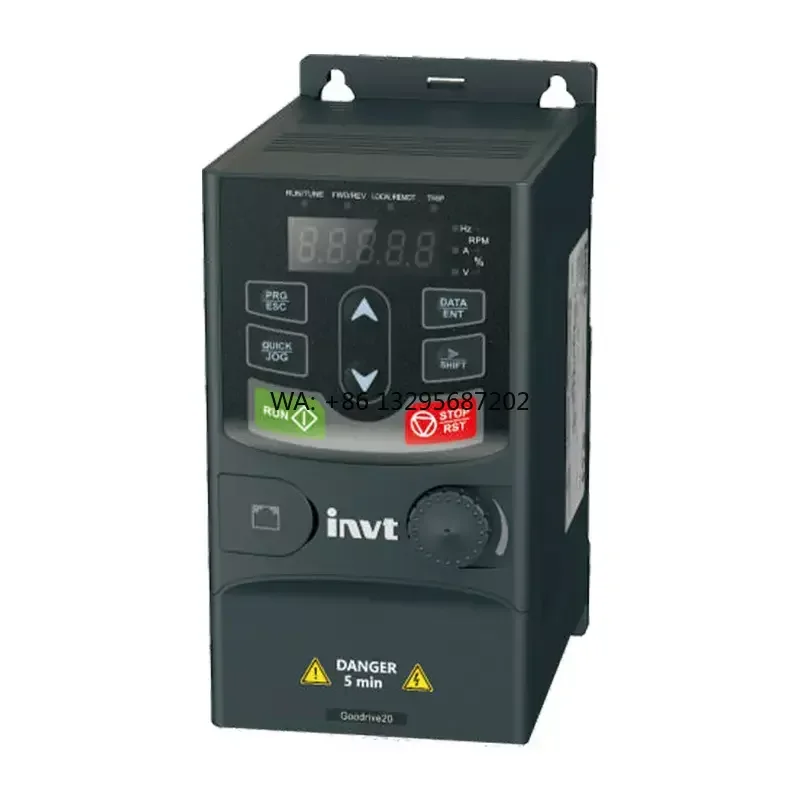 

Частотный привод переменного тока INVT Goodrive20-09, 230 В, 0,75 кВт, частота Vfd для подъема