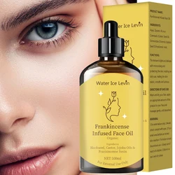 Frankincense Resin Infused Organic Black Seed, Castor & Jojoba Oils for Face Anti-Aging Facial Moisturizing Cold Pressed Serum