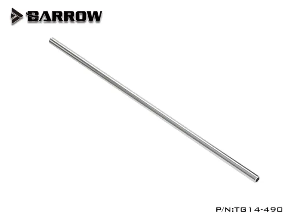 Barrow TDWG-14 Metal Tube ( ID12mm + OD14mm ) + ( Length 480mm+150mm ) Brass Pipe Surface Electroplating Cooling Pipe