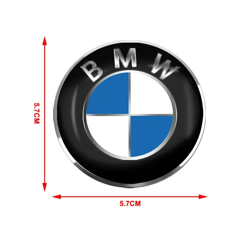 4pcs Car Wheel Hub Center Cap Aluminum Sticker Suitable Emblem for BMW E46 E90 E60 E36 F30 E46 E39 F10 E90 E92 E60 Accessories