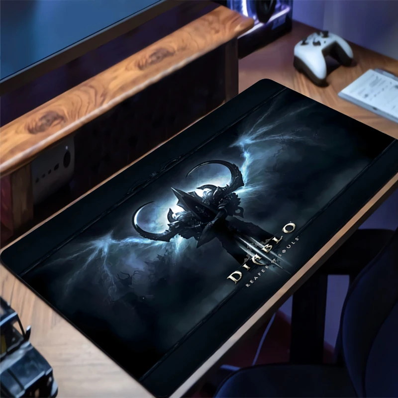 

Mouse Pad Large D-diablo 4 Computer Office Game Table Mats Rubber Anti-slip Gaming Keyboard coaster Long Desk Pads game Mousepad