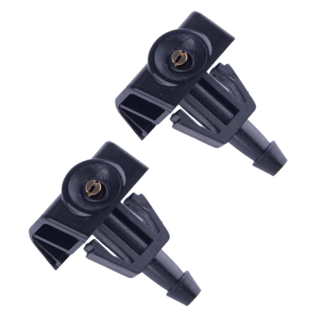 2Pcs Front Windshield Wiper Washer Nozzle Spray Jet Fit for Nissan TIIDA Venucia X-Trail Sylphy