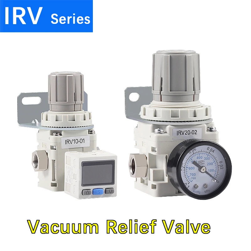 

IRV Vacuum Pressure Reducing Valve Negative C06 Stabilizing Regulating Valves IRV20-C08/LC10BG-01-02