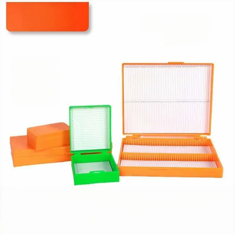 Microscope slide box 1/2/5/10/12/25/50/100 pathology slice box ABS thickened slice box