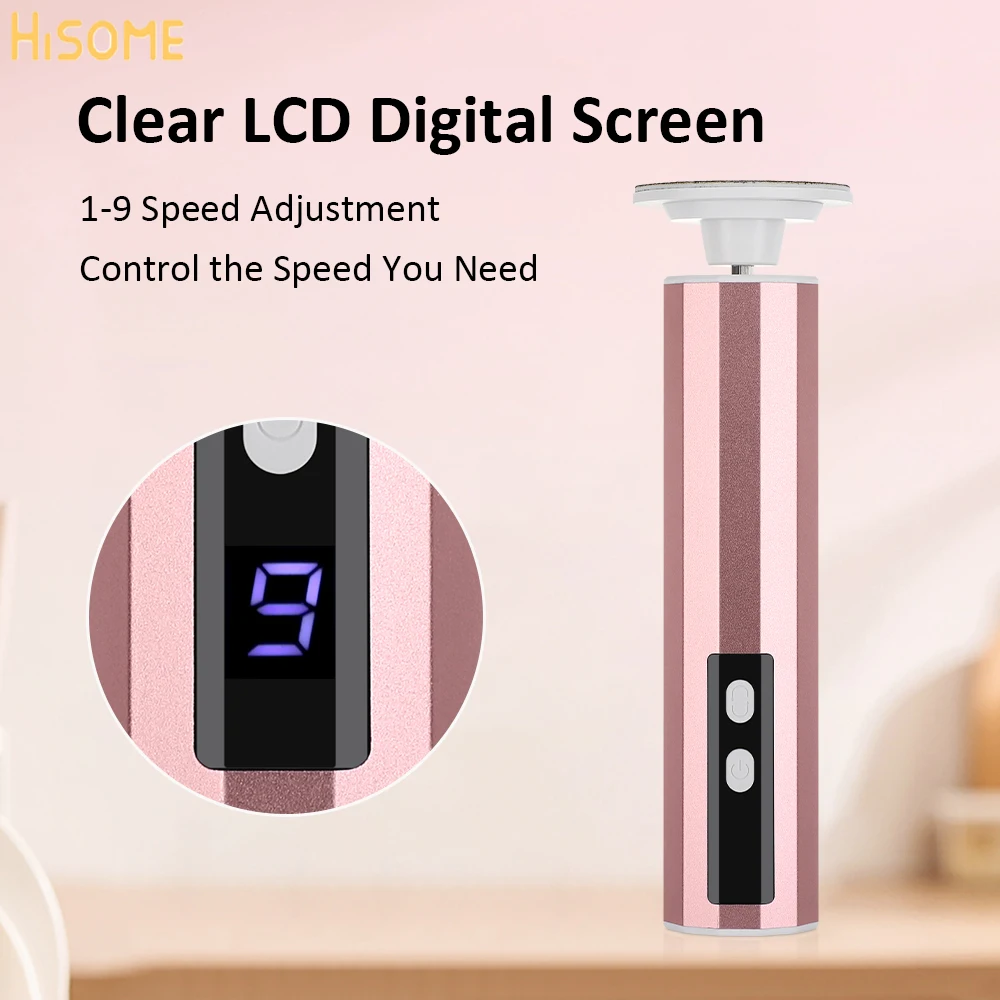 

Electric Foot Callus Remover Foot Care File Heels Dead Skin Pedicure Tool Electronic Foot Grinder and Replacement Sandpaper