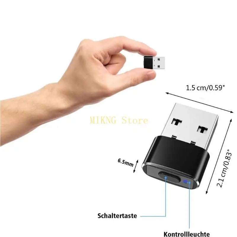 USB Mouse Jiggler Dover غير القابل للكشف