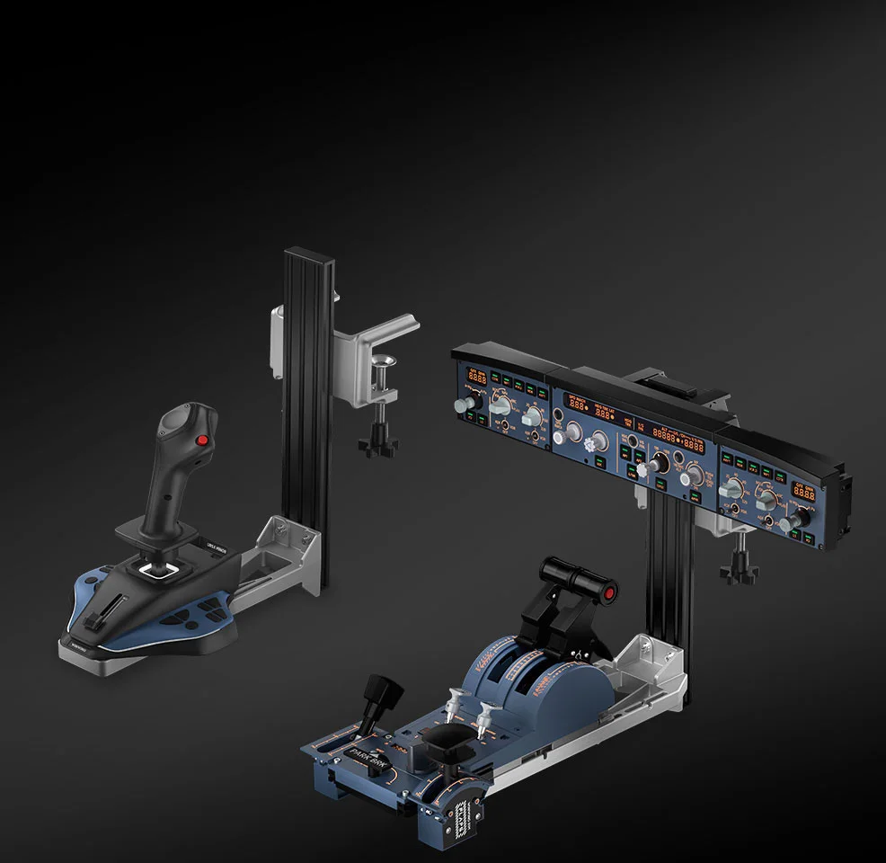 WINWING URSA MINOR 32 Metal Flight Simulator Throttle/32 PAC Aerodynamic Configuration Metal Panel for X-Plane MSFS