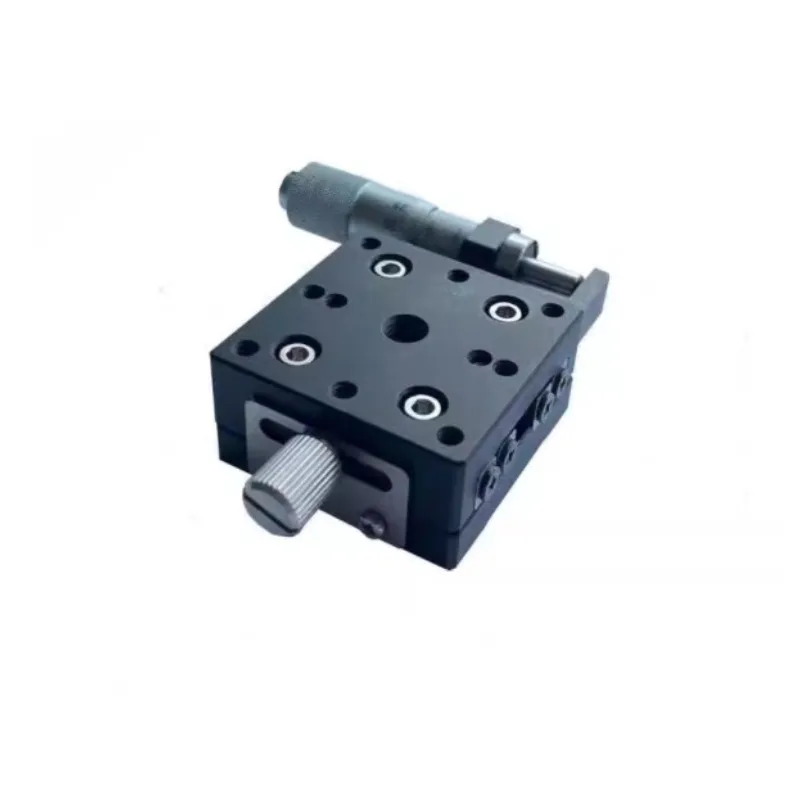 ELK51-40-40 Angle measuring manual displacement table, cross roller guided alpha shaft · ELK51-40-60
