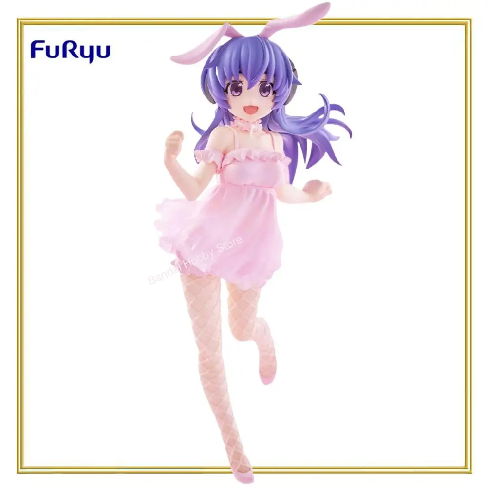 En Stock, Figura Original de FuRyu del Anime Higurashi No Naku Koro Ni, Sotsu Furude Hanyuu, Modelo de 23 cm, Juguetes BiCute Bunnies, Regalo
