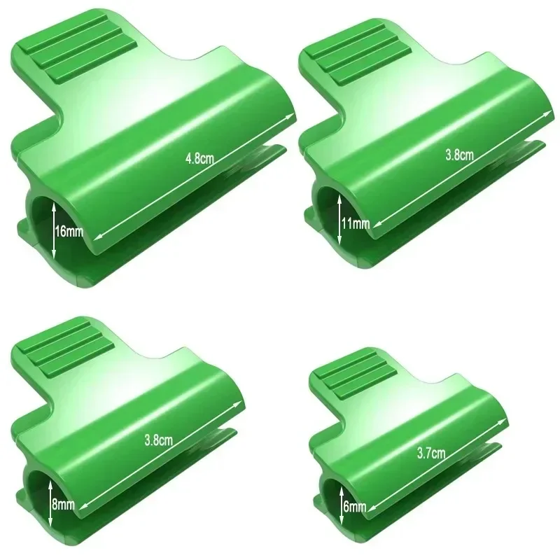 20Pcs Green Laminating Clip, A Specialized Tool for Fixing Plastic Film During The Construction of Small Greenhouse Arches - view 6