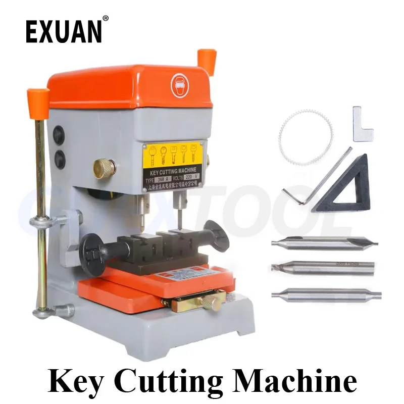 Vertical Electronic Keying Machine Manual Punching Inside And Outside Milling Groove Plug Accurate Key Copying Machine For Car