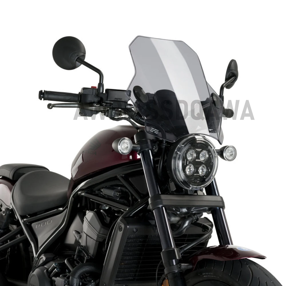 Ветрозащитный экран на лобовое стекло для HONDA CMX1100 CMX300 CMX500 REBEL 1100 300 500 Ветрозащитный экран на лобовое стекло для HONDA CMX1100 CMX300 CMX500 REBEL 1100 300 500