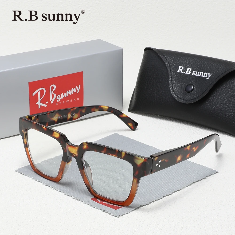 老眼鏡長方形フレーム男性女性用老眼メガネリーダー-10-15-20-25-30-35