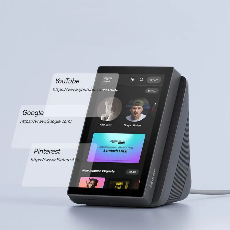 NSPanelPro Smart Touch Panel Switch WiFi Zigbee Hub Display OLED per hotel Smart Home Automation Batteria di funzionamento Android