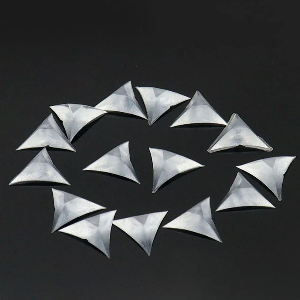 

400Pcs Stair Dust Corner Guards Transparent Decorative Stair Corner Dust Protectors for Furniture Drawer Staircase Edges