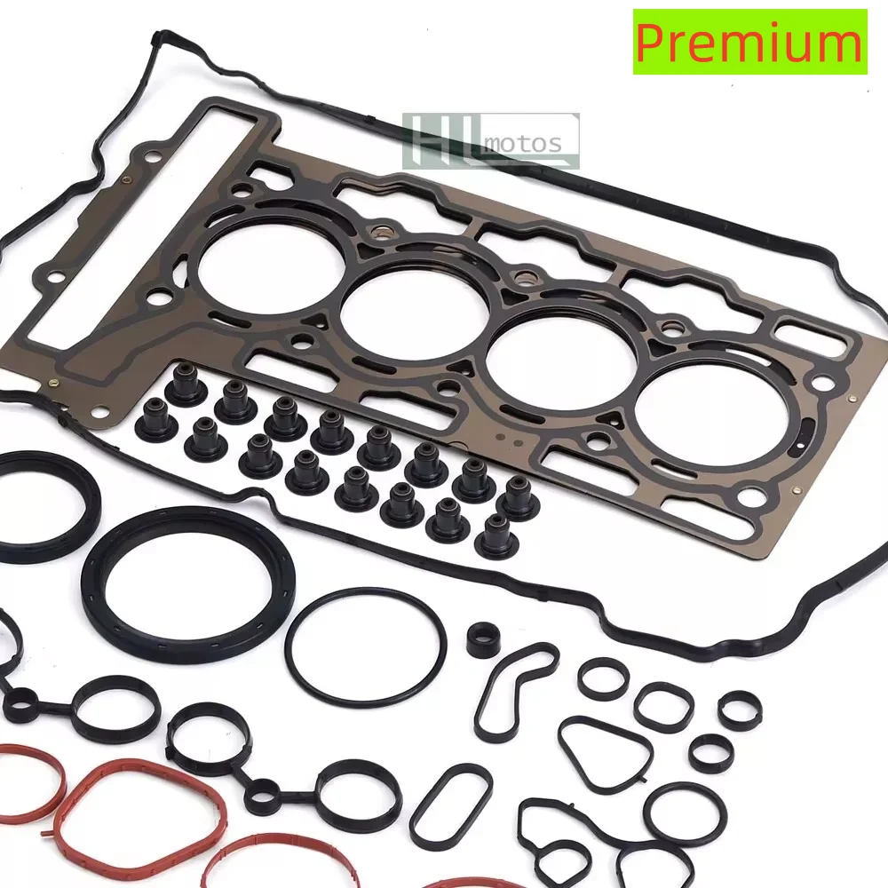 Комплект уплотнений для ремонта двигателя премиум-класса для MINI Cooper S JCW R55 R56 R57 R58 R59 N14B16A N14B16C 1,6 Turbo