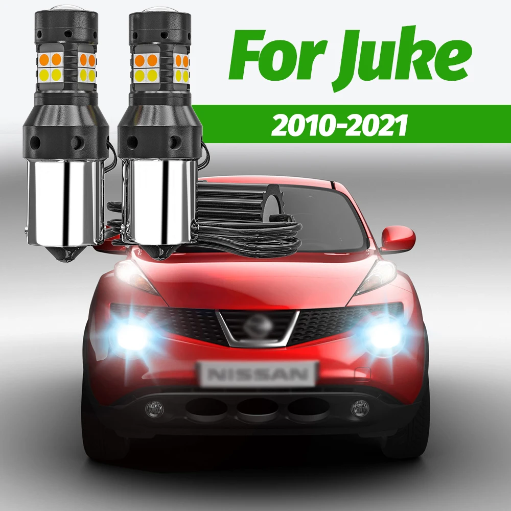 2 Stück Dual-Mode-Blinker + Tagfahrlicht-Zubehör LED DRL für Nissan Juke F15 F16 2010-2021 2013 2014 2015 2016 2017