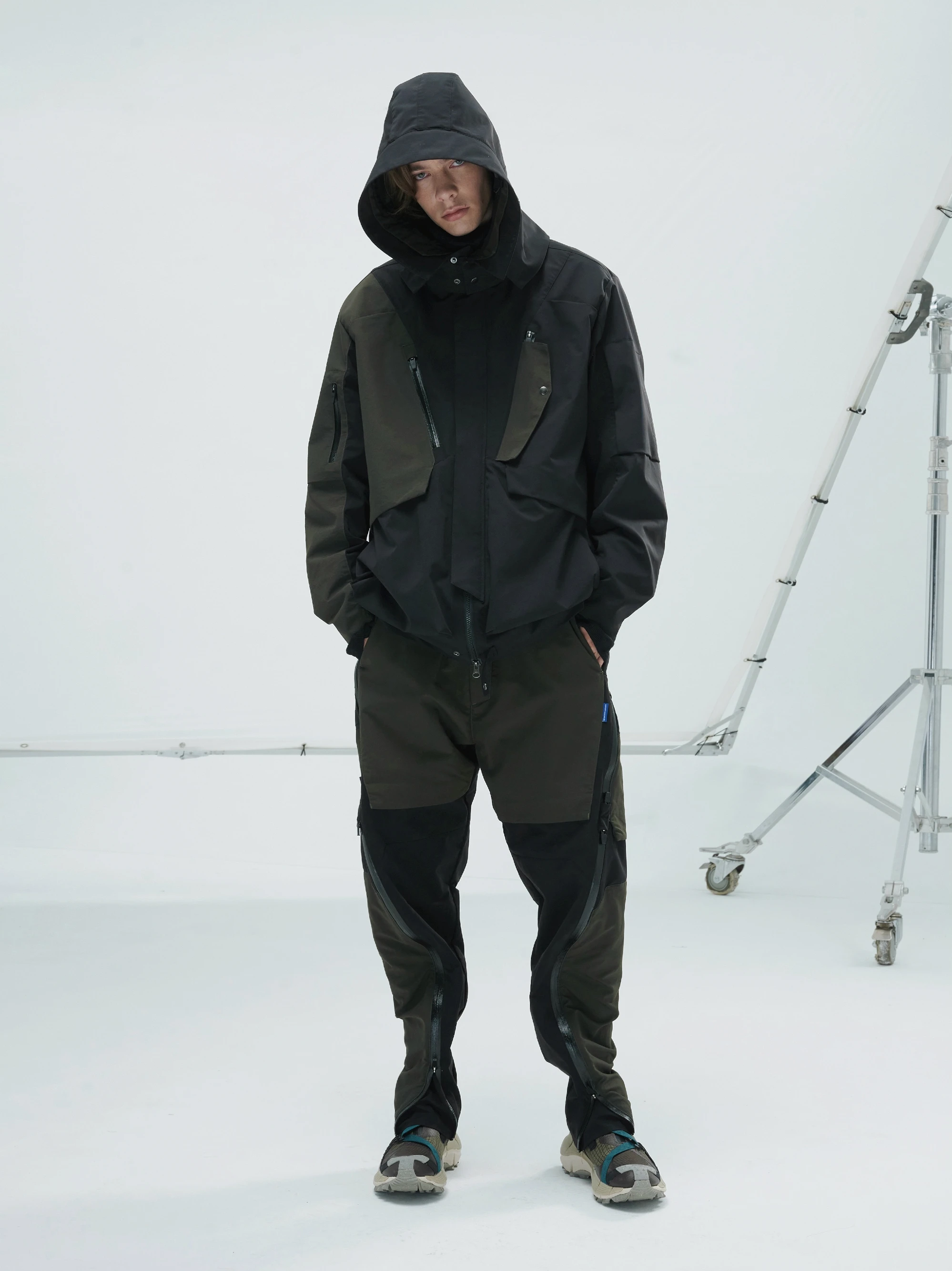 REINDEE LUSION 0141 2-IN-1 WATERPROOF RECONNAISSANCE JACKET TECHWEAR DARKWEAR STREETWEAR URBANOUTDOOR