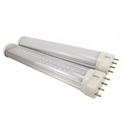 1pc 2G11 LED Tube Bar Desk Reading Lamp 4 Pin H tube PL Horizontal Plug Tube 3000k Natural White 4000k 6000k 320mm 410mm 535mm