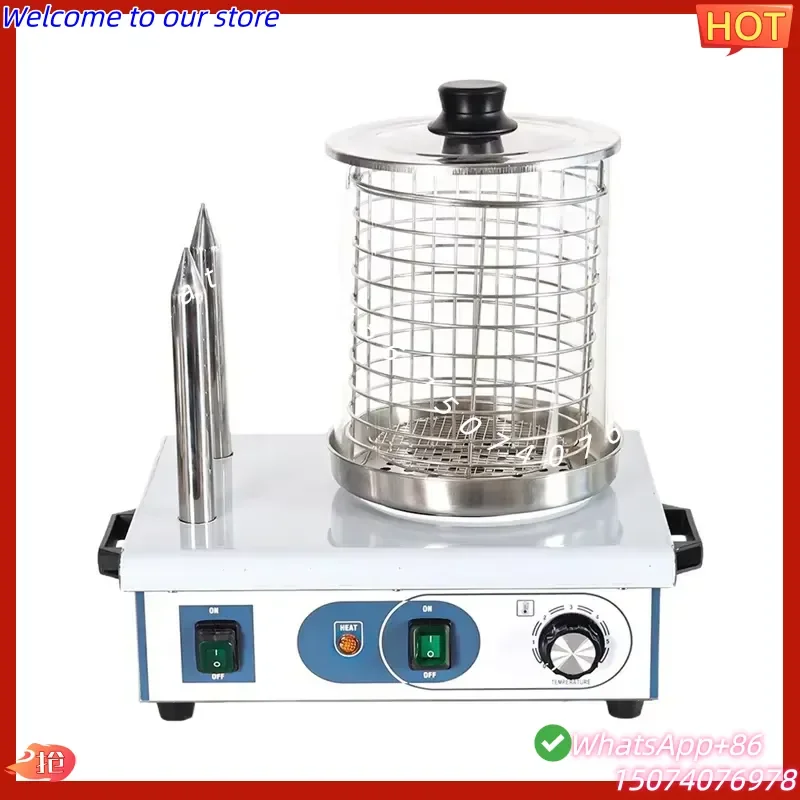 2026 Easy to Operate Steam-Type Sausage Warmer Buffet Equipment Street Food Machine Hot Dog Roller Grill