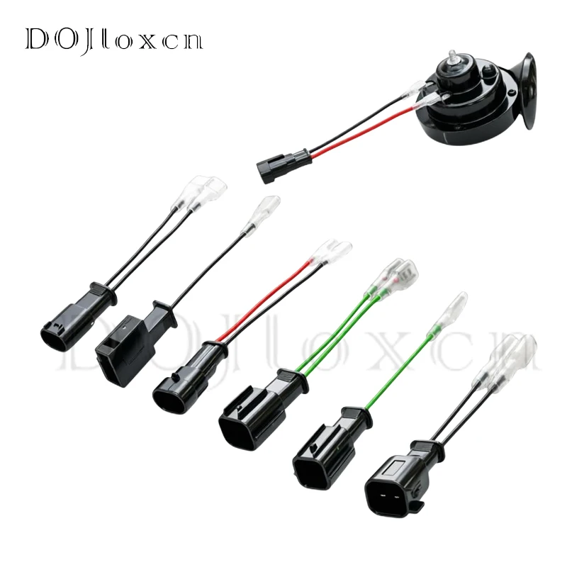 1pcs Auto Horn Wiring Harness Dedicated Male Female Plug For Snail Free Of Broken Wire And Lossless Modification Conversion Plug