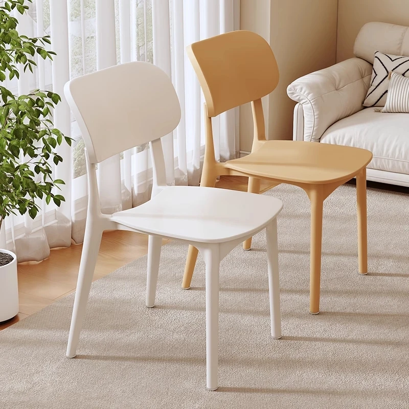 Simple Luxury Dining Chairs Wooden Classic Design Relaxing Chairs Oversized Modern Single Sillas De Comedor Kitchen Furniture