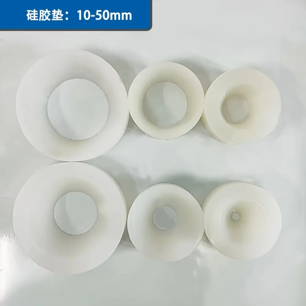 1Pcs 10-50mm silicone pad, inner core of screw cap head, wear-resistant rubber band gasket for screw cap machine accessories