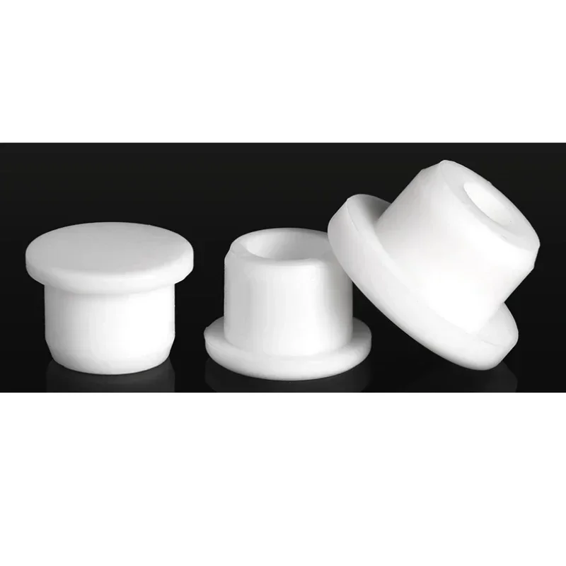 Black/White T Type Stopper Silicone Rubber Seal Hole Plugs Dustproof Plug Pipe Inserts Waterproof Sealing Plug Bore 6.8-161.5mm