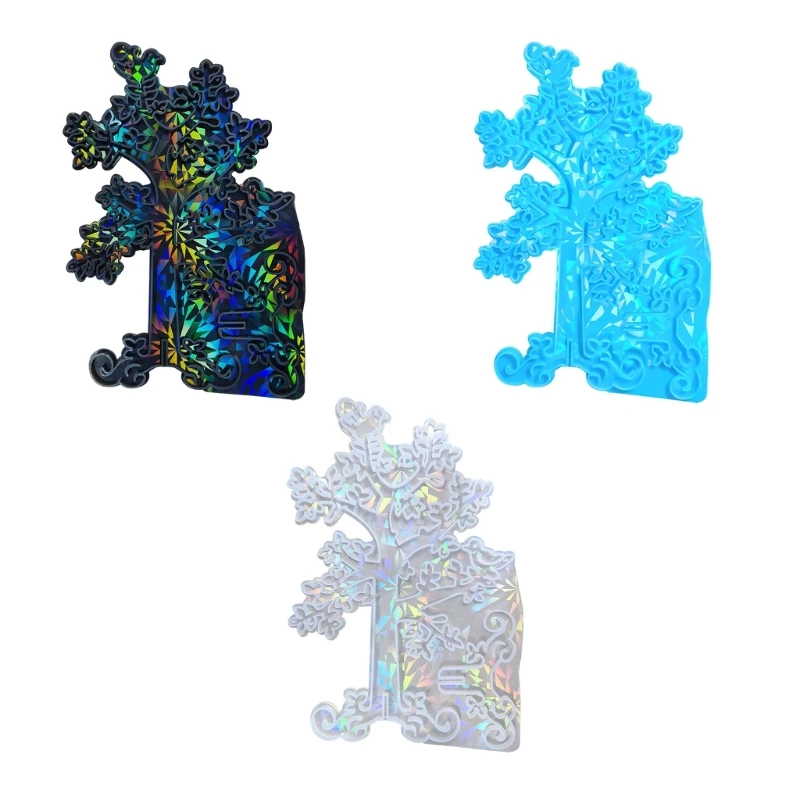 

Light Holography Silicone Mold DIY Ancient Tree Desktop Decor Crystal Epoxy Resin Molds for Gypsum Plaster Dropship