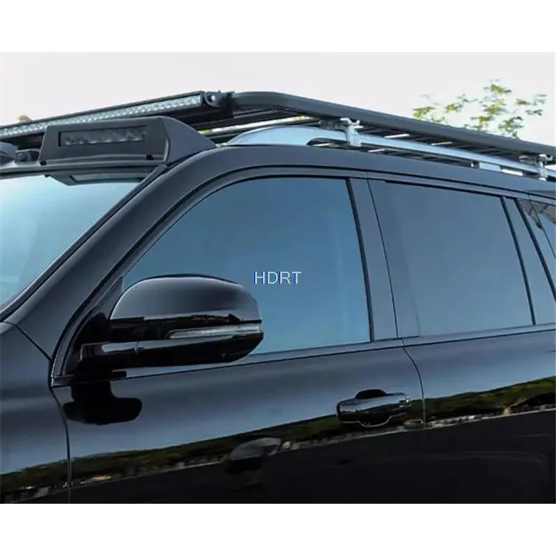 For GWM Great Wall Tank 500 2022 + Car Style Black Window Strip Frame Protector Decoration Accessories Glass Trim Molding Cover