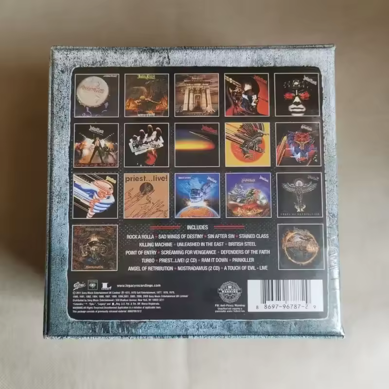 The Most Influential British Band in The World Heavy Metal Band Metal God Complete Collection 19CD Collection Gift Box Music CD - Image 2