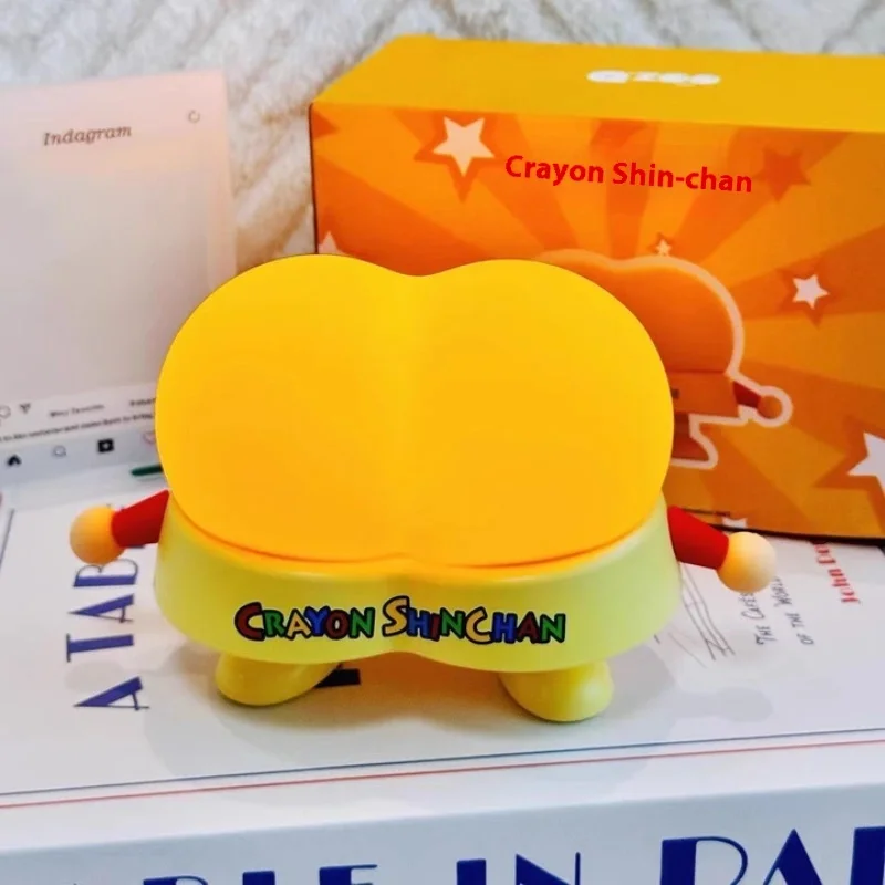 

Miniso Crayon Shin Chan Butt Patting Light Nightlight Cute Cartoon Funny Pendant Bedroom Sleep Birthday Christma Gifts Ornament