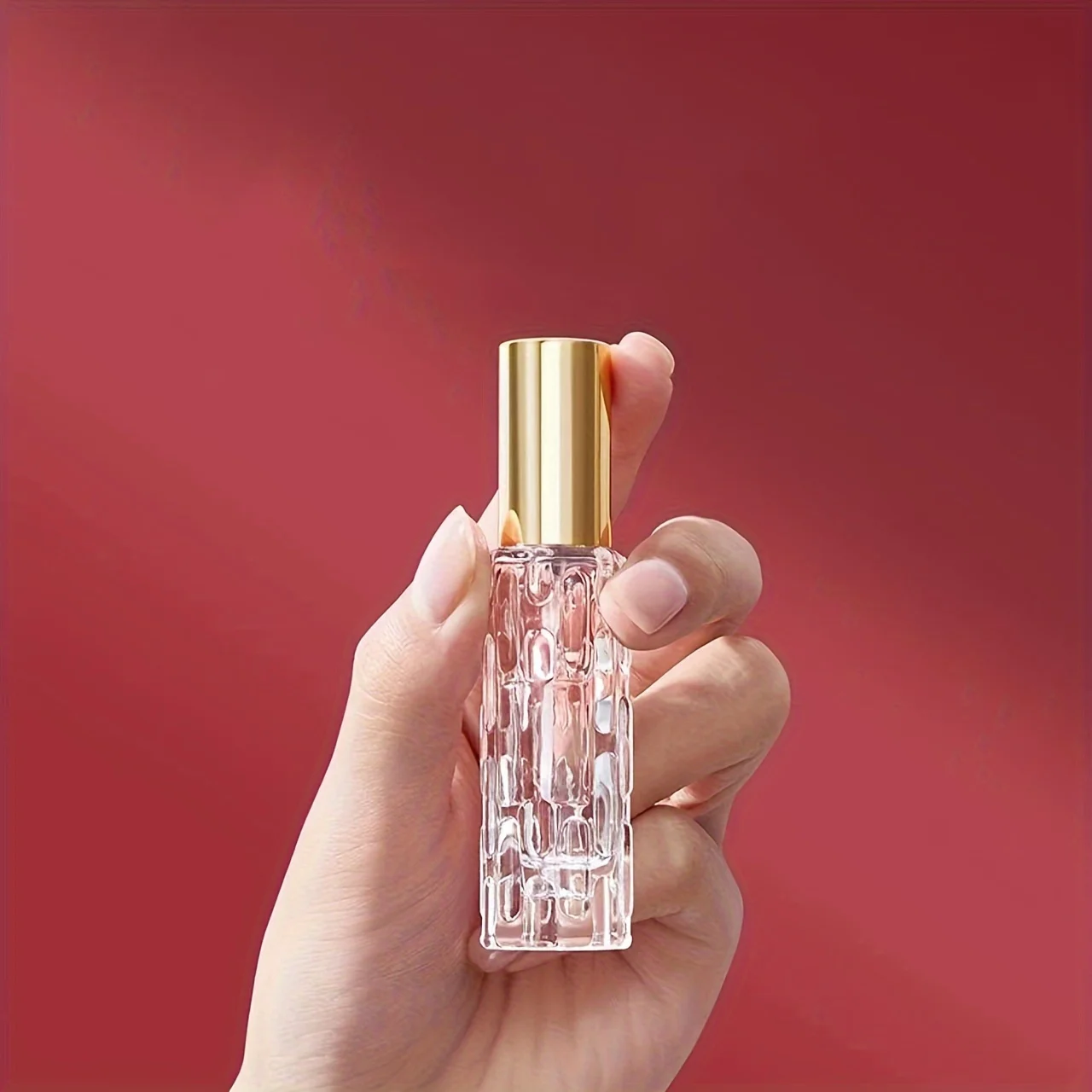 4 個 10 ミリリットルミニ香水スプレーボトルポータブル旅行液体香水容器アトマイザー配信旅行詰め替えボトル