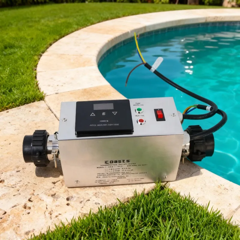 Mini Pool Heater Use Family Swimming Electric Pool  Massage Bathtubs  Heater 220V Swimming Pool Heater