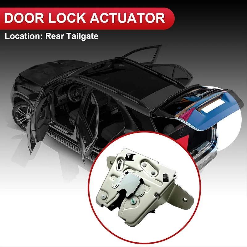 Rear Trunk Latch Tailgate Door Lock Actuator for Mercedes-Benz GL350 GL450 GLA250 GLE350 GLE400 Replace for 2047401300