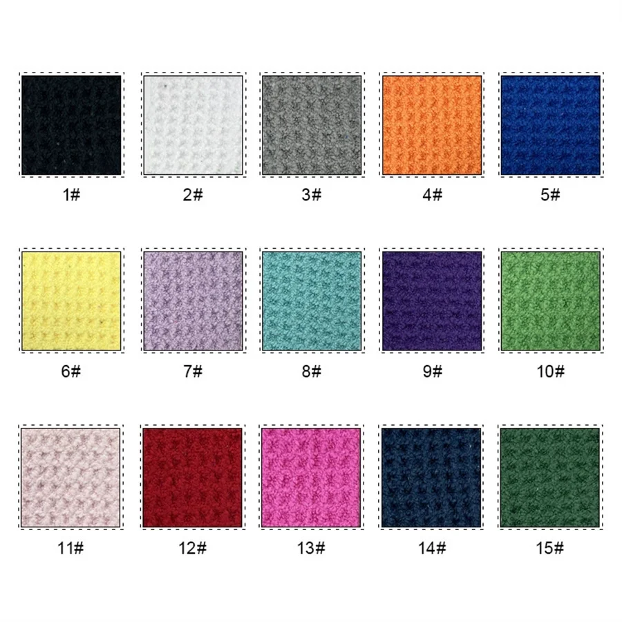 Multicolor Golf Towel Ultrafine Fiber Waffle Pattern Pineapple Design Ball Towel for Sports Fitness Activities