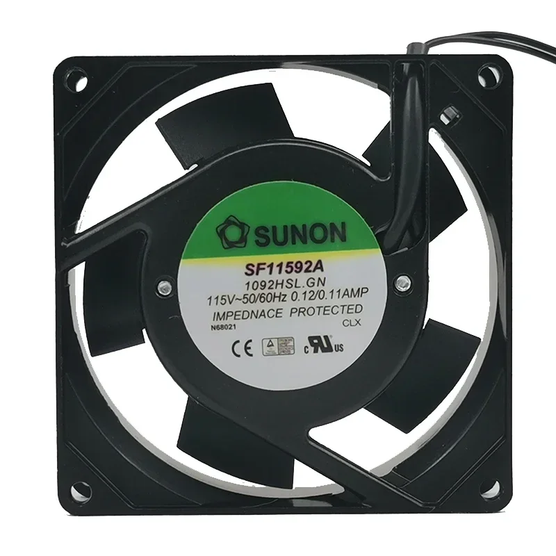 

+New 9cm for authentic Sunon SF11592A-1092HSL GN axial fan 115V 9225 AC air