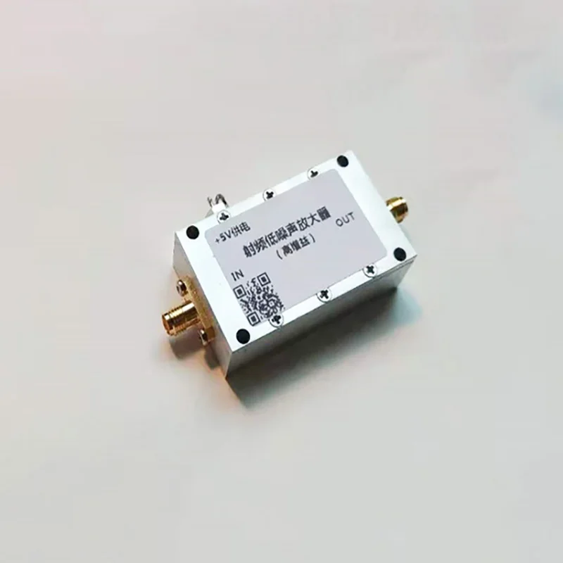 

0.01-4G RF Low Noise Amplifier 40dB High Gain LNA UHF VHF GPS Spectrum Analyzer