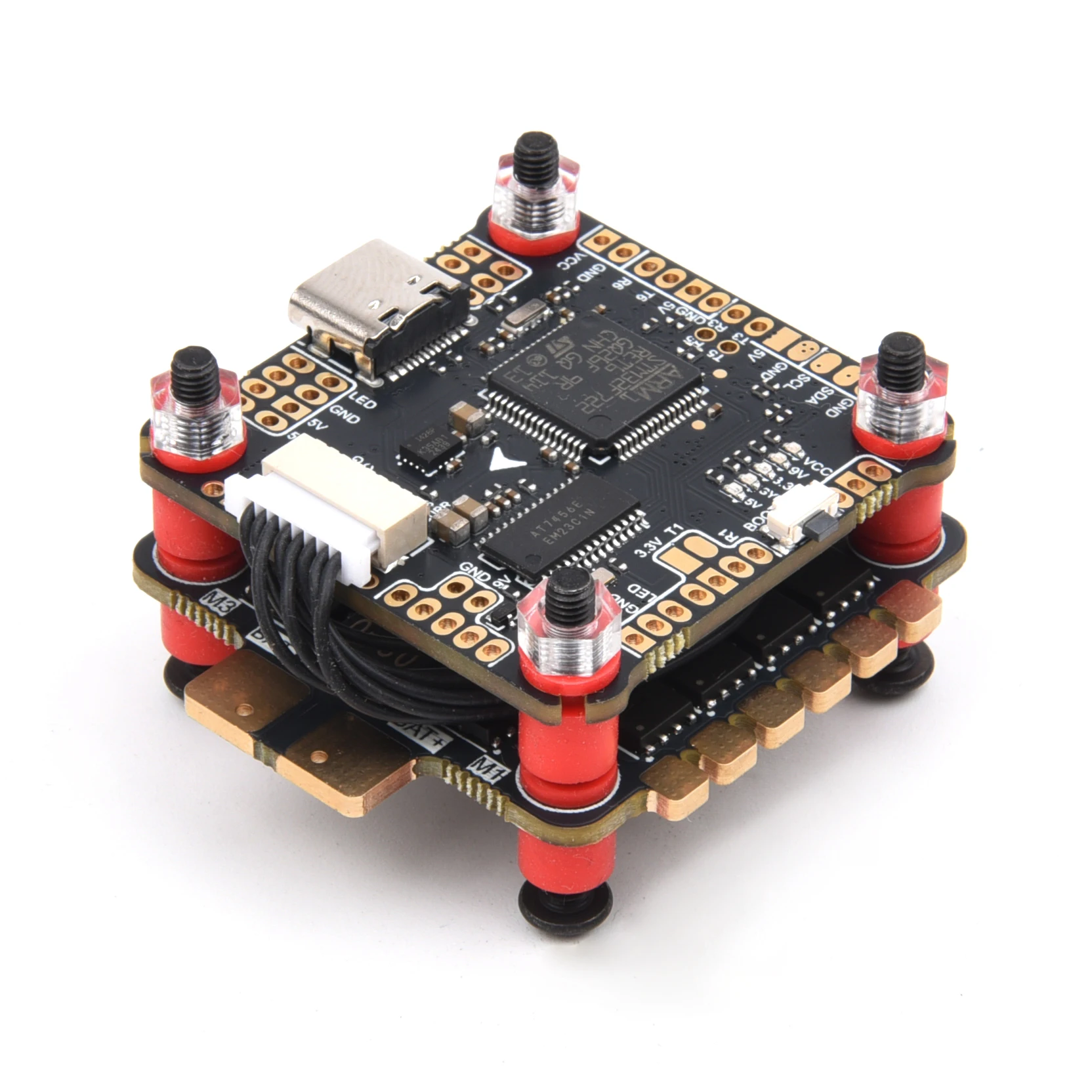 3-6S F7 F722 Flight Control & 60A 4IN1 ESC Stack 30.5x30.5mm ICM42688 Gyro For Mark4 APEX XL 7inch 10inch FPV Frame Drone