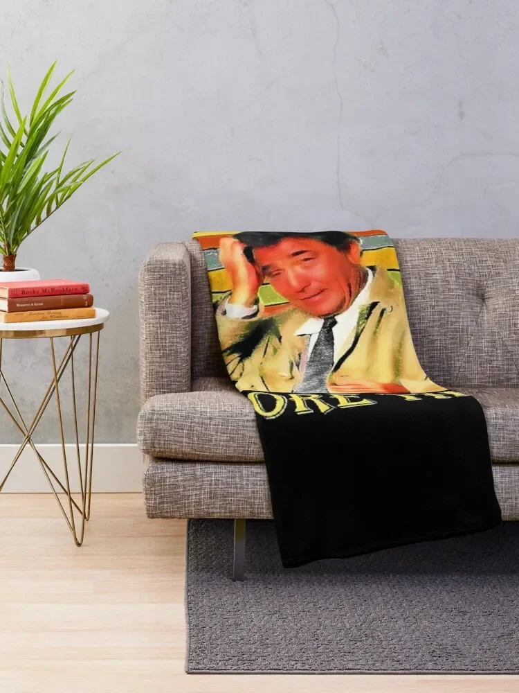 Just One More Thing Columbo Throw Blanket