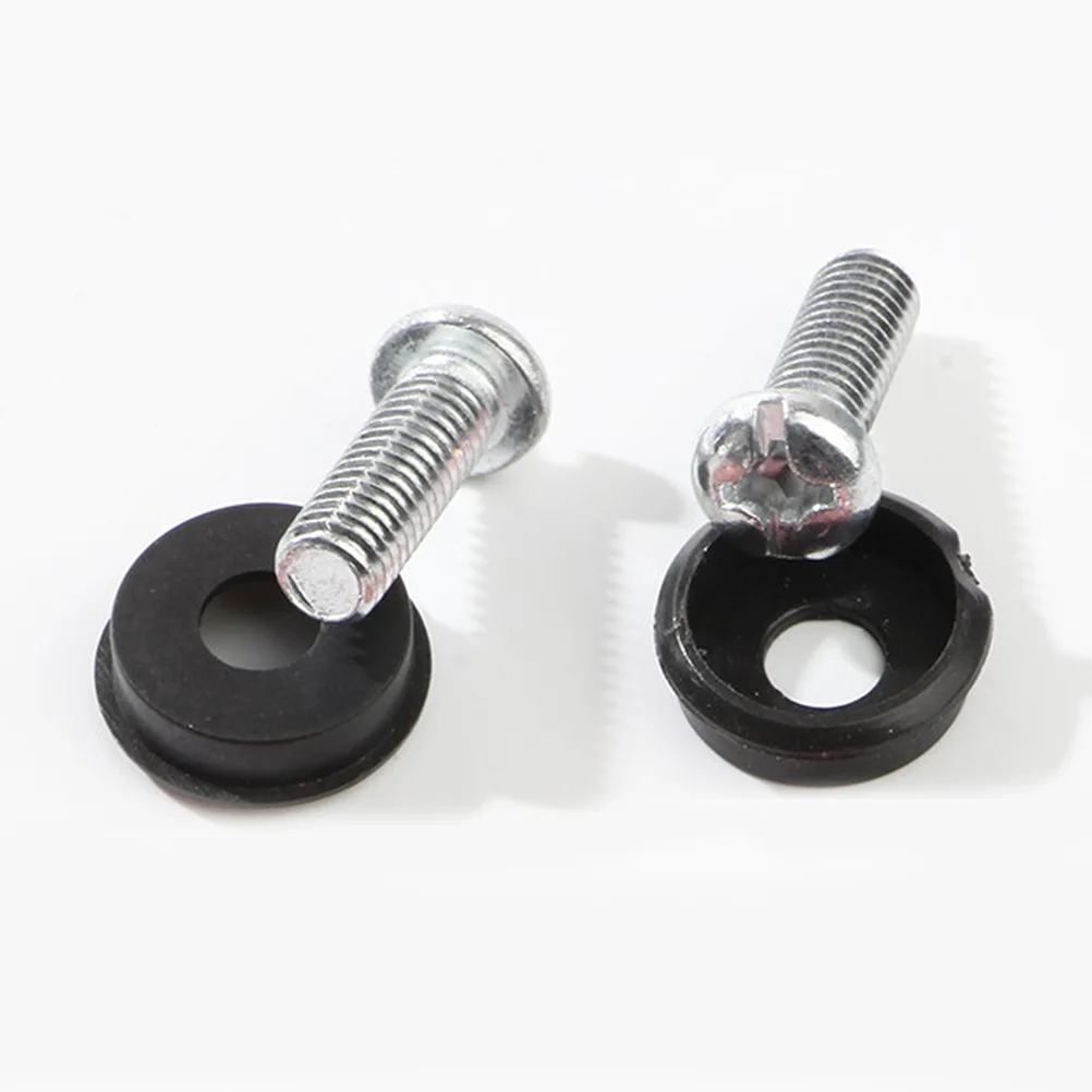 

Diamond-in Sealing Screw License Car Plate Caps Red Fashion Bling Screws Rhinestone