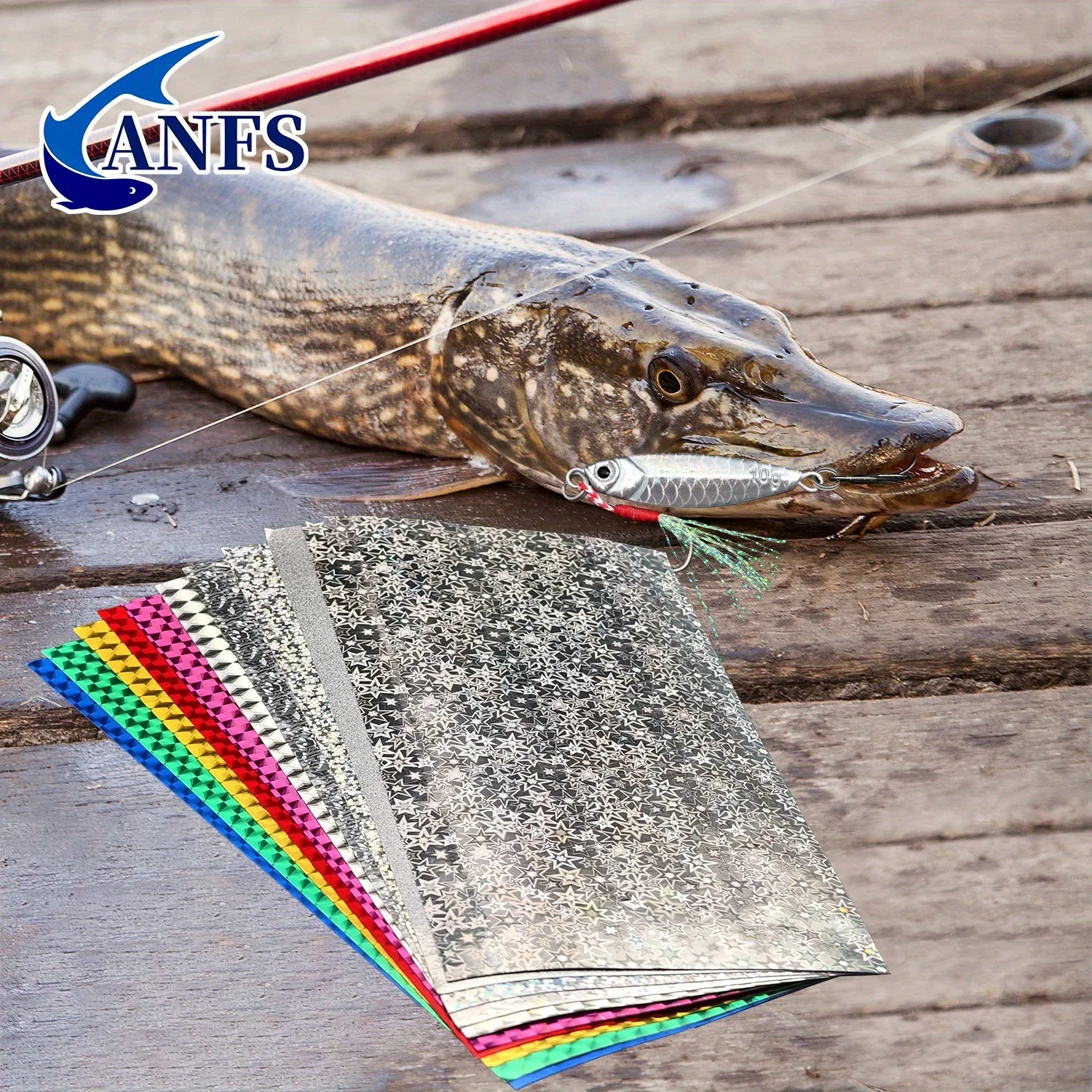 Anfs 10Pcs/Lot Fish… - image