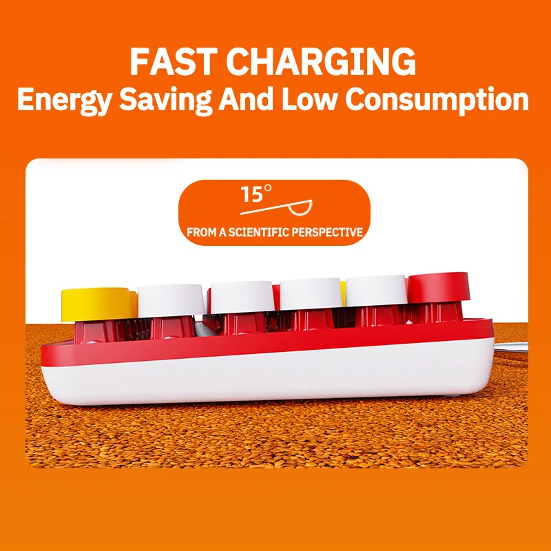 mixed color retro round key keyboard laptop rechargeable wireless keyboard 84-key 2.4G wireless keyboard