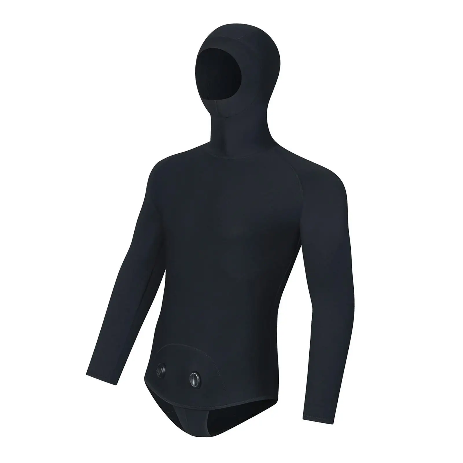 

Men Wetsuit Top with Hood Women Jacket for Underwater Watersports Freediving