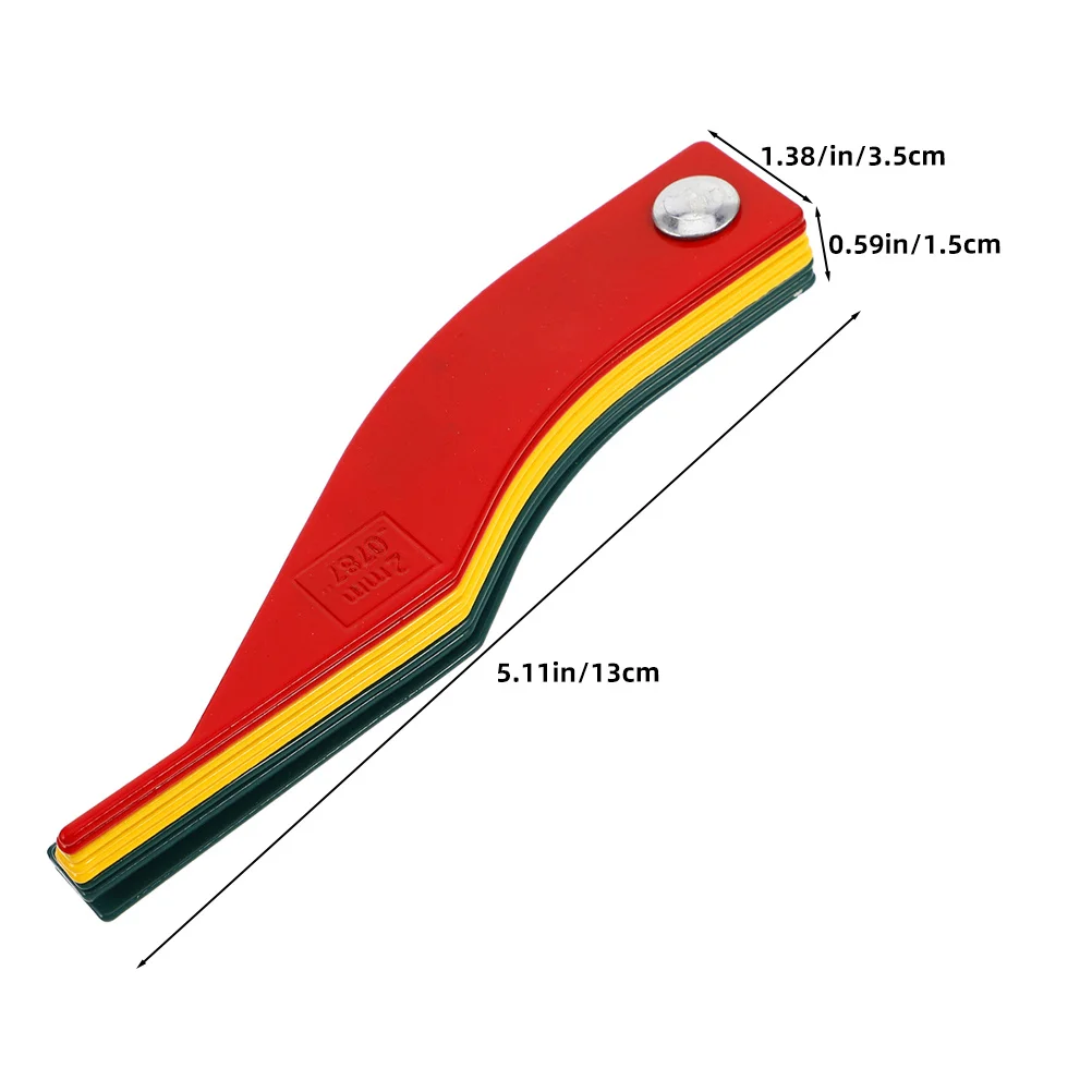 2Pcs Brake Pad Thickness Gauge Multi-Compatibility Brake Disc Measuring Tool for Fast Car Maintenance Performance Safety