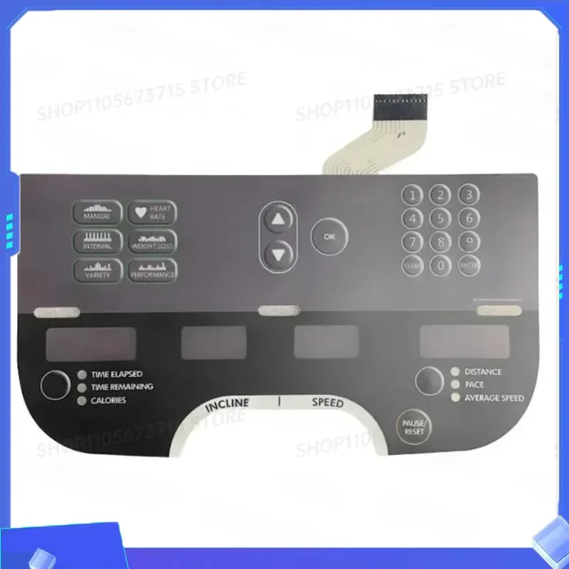 1PC New Membrane Keypad for Precor 932i 954i Treadmill Panel Switch Button Film