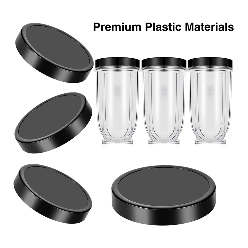 A substituição plástica preta da tampa do jarro, mantém-se fresca, acessórios cabidos para a magia, 250W, 6 PCes